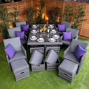 rattan cube sets