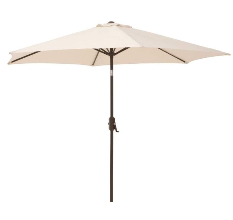 3.0 Meter rattan Cream Crank Parasol-576