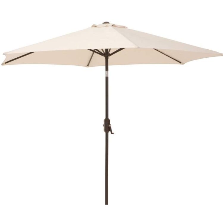 3.0 Meter rattan Cream Crank Parasol-0