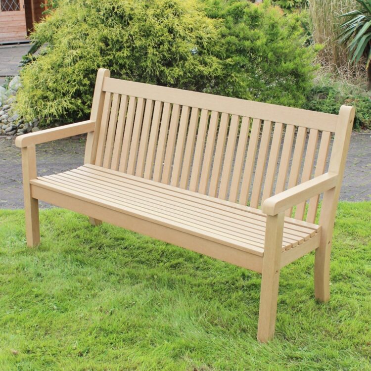 Winawood Teak Three Seater Bench-0