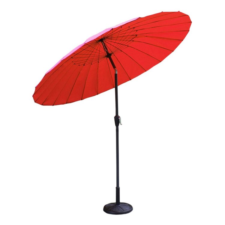 Shangri La 2.7m Parasol in Red-0