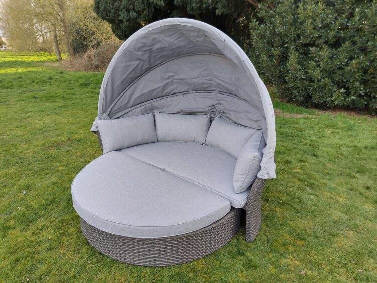 Platinum Day Bed With Canopy-15240