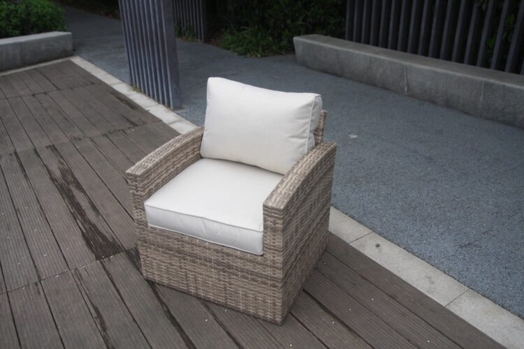 Champagne Chichester Rising Table rattan Sofa Set-16126