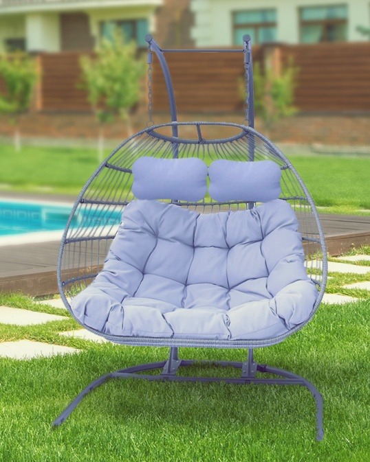 Havana Deluxe Double Hanging Egg Chair-0