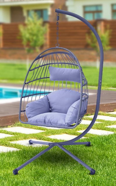 Lazy Deluxe Single Hanging Egg Chair-0